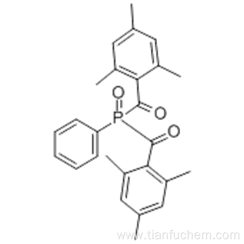 Photoinitiator 819 Phenylbis(2,4,6-trimethylbenzoyl)phosphine oxide CAS 162881-26-7